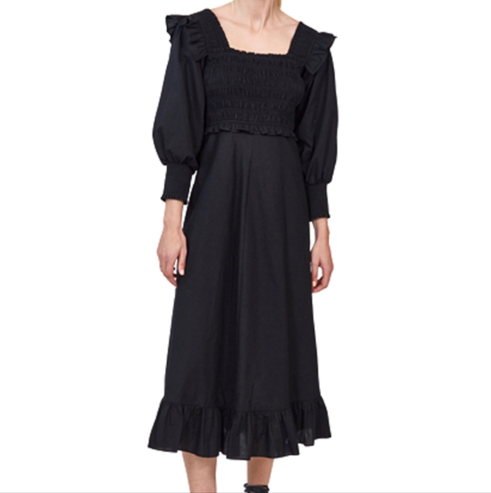 Hunter Bell New York Annie Dress Black size Small